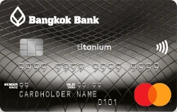 ภาพบัตร Bangkok Bank Titanium Mastercard