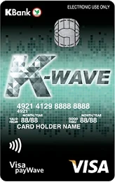 ภาพบัตร KBank K-WAVE Classic