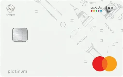 ภาพบัตร KTC Agoda Platinum Mastercard
