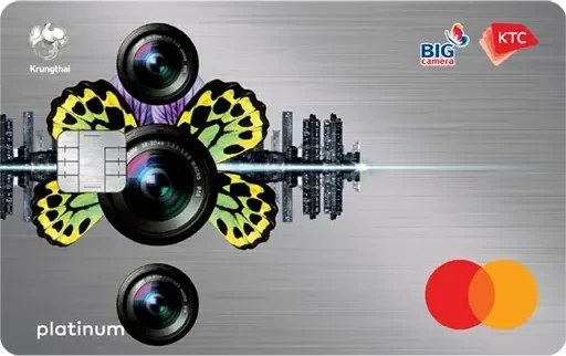 ภาพบัตร KTC Big Camera Platinum