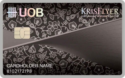 ภาพบัตร UOB KrisFlyer World Elite Mastercard