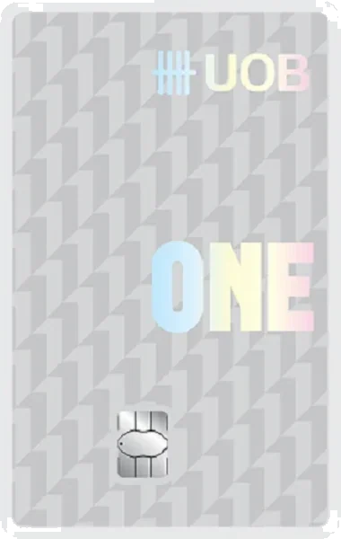 ภาพบัตร UOB One