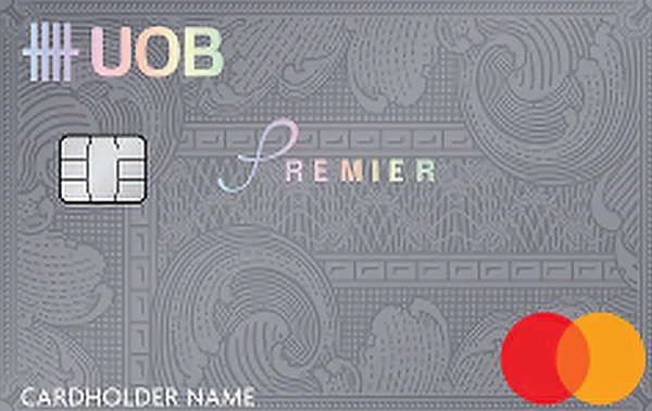 ภาพบัตร UOB Premier Mastercard